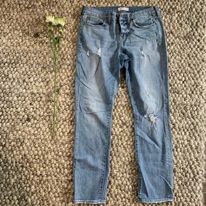Madewell Slim Boyjean denim